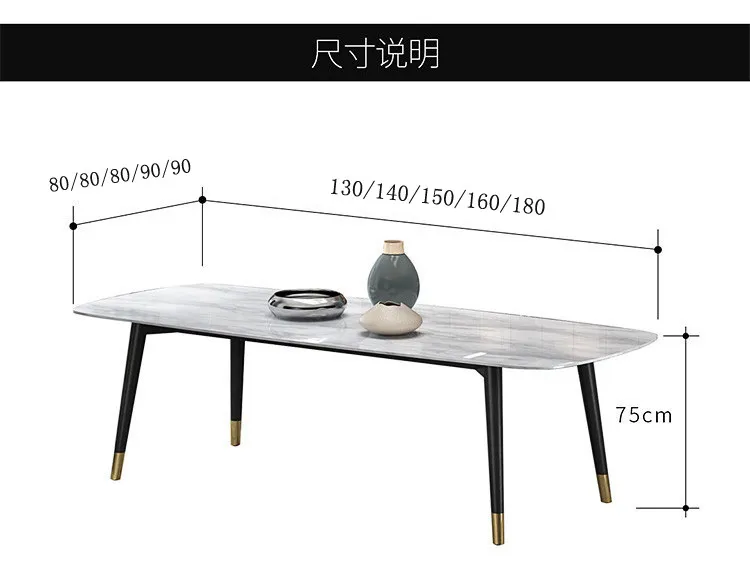 朱丽叶 北欧实木圆餐桌现代简约餐桌组合转盘多人饭桌 B211#餐桌(图16)