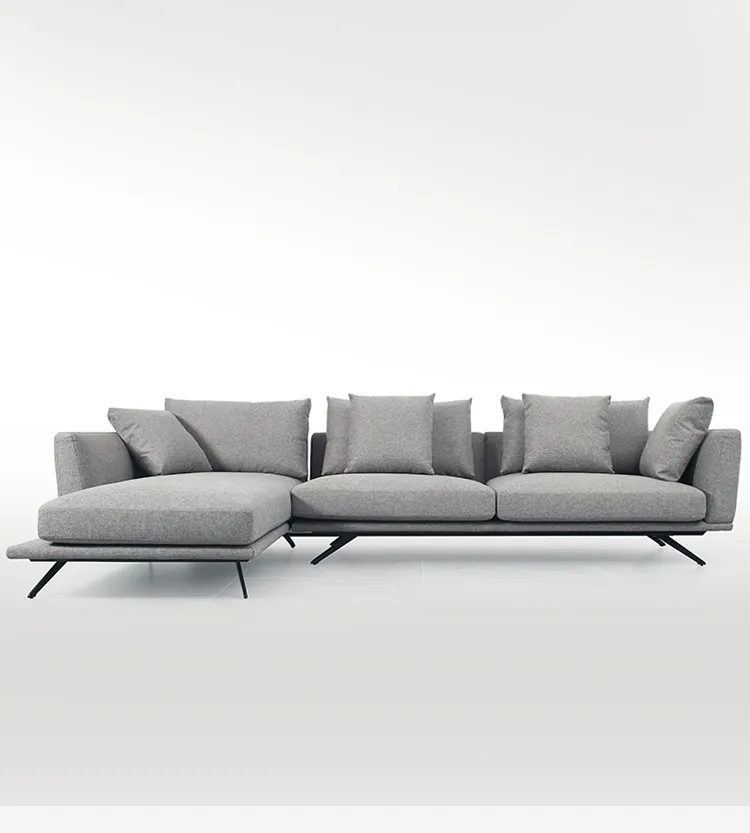 梦木旗 意式布艺沙发简约现代北欧大小户型客厅组合 A06(图3)