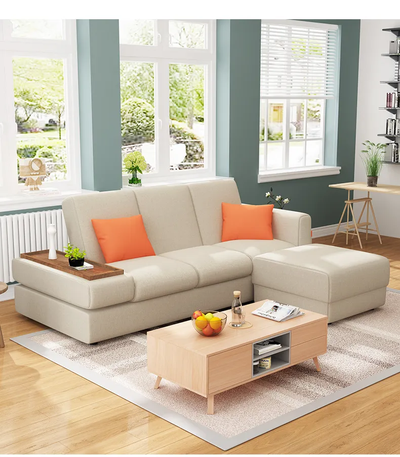 A家 沙发床小户型整装沙发床组合懒人沙发 ADS-028(图3)