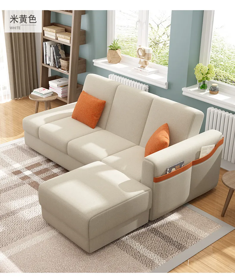 A家 沙发床小户型整装沙发床组合懒人沙发 ADS-028(图6)