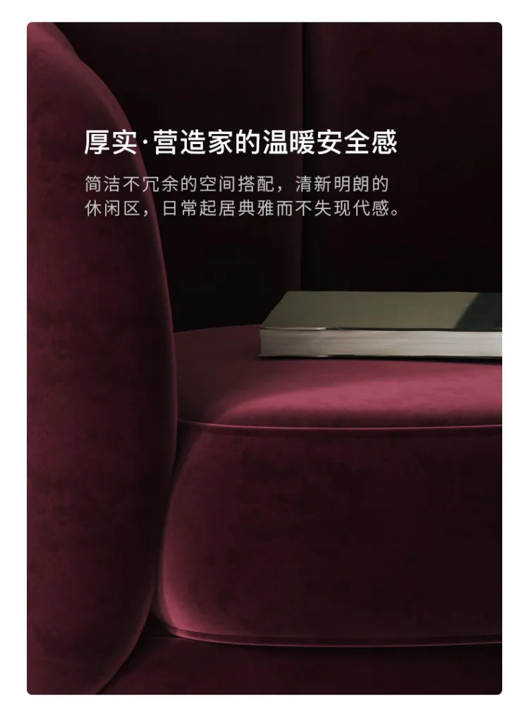洛品家具 轻奢休闲椅简约个性设计师款沙发椅 YX-092(图13)