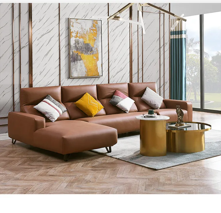 朱丽叶 布艺沙发大小户型客厅整装组合轻奢北欧电动沙发组合 8862#科技布功能沙发(图8)