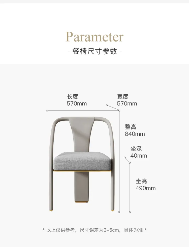 洛品家具 轻奢休闲椅样板间设计师款单人椅子 YX-127(图14)