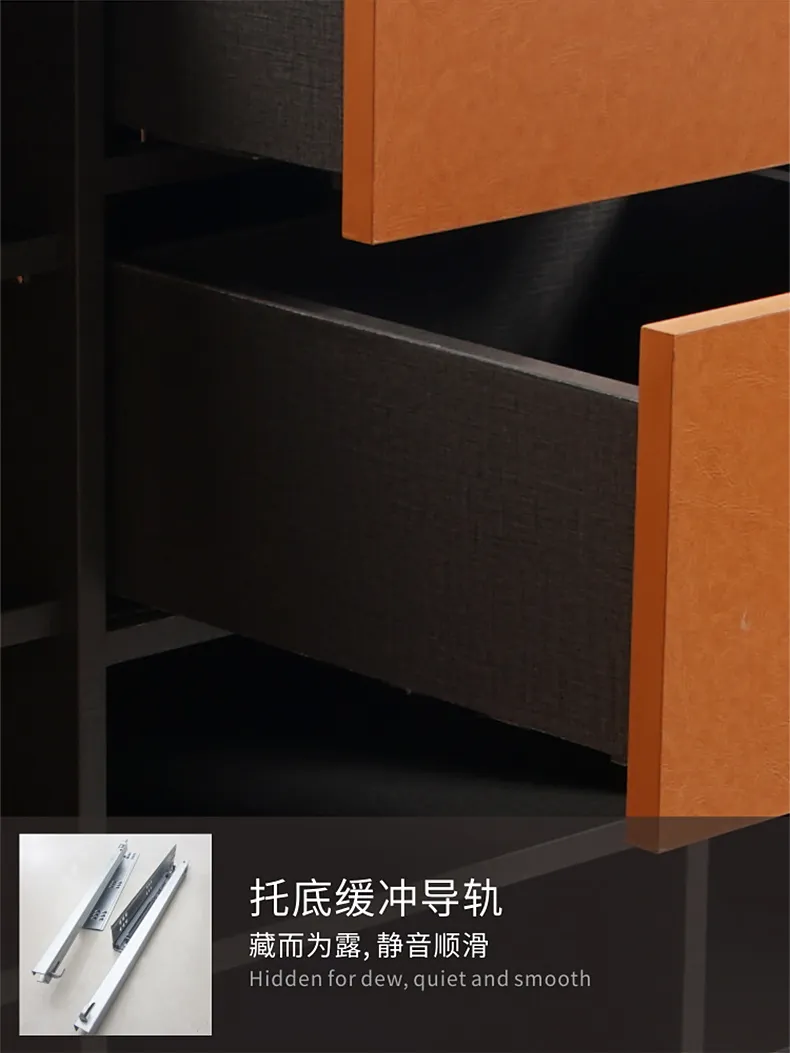 摩登家庭 现代轻奢摩橙系列鞋柜不锈钢电镀 CQ2019103XG(图12)